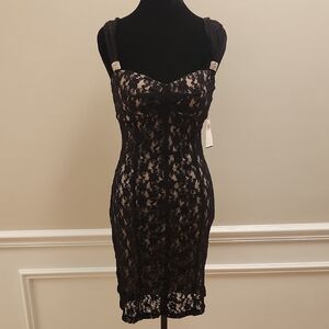 Love Tease Black Lace Dress